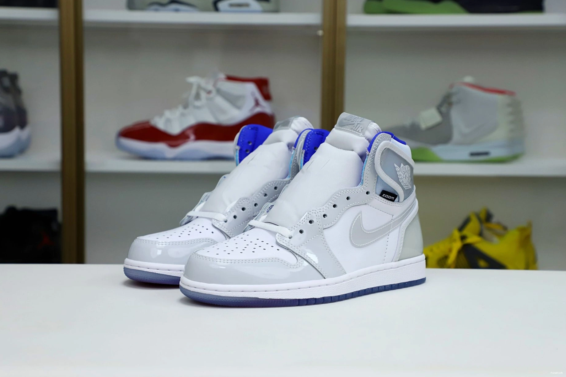 1 AIR ZOOM BLUE' HIGH JORDAN 'RACER 0202